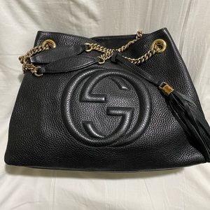 Gucci Soho Women shoulder bag black
